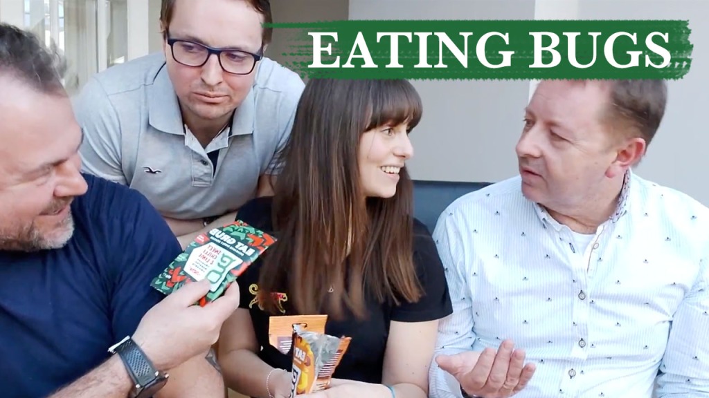 I got my family to try eating insects!